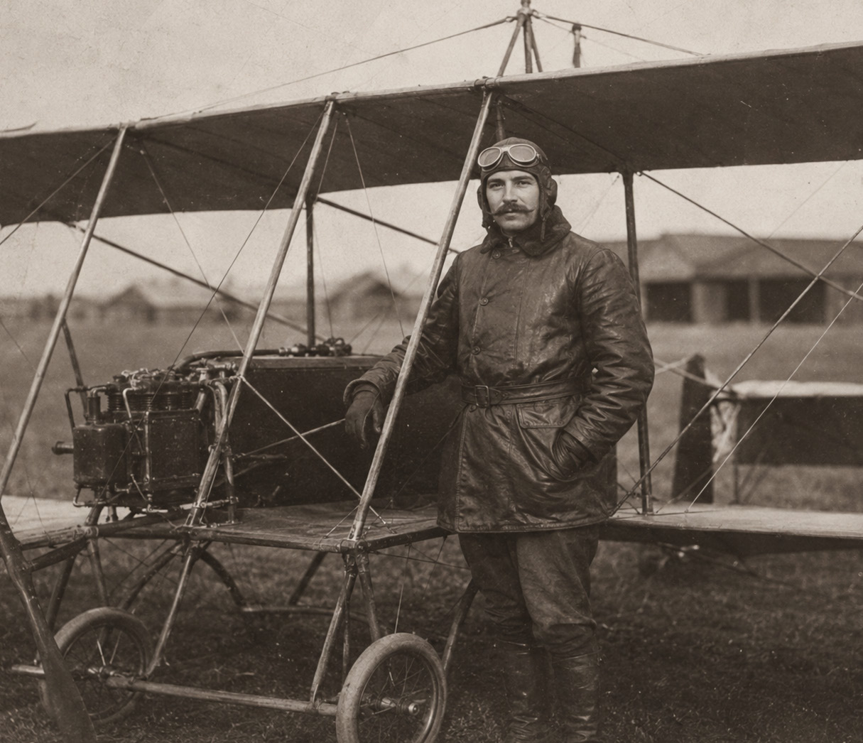 Warchalowski als Flugpionier